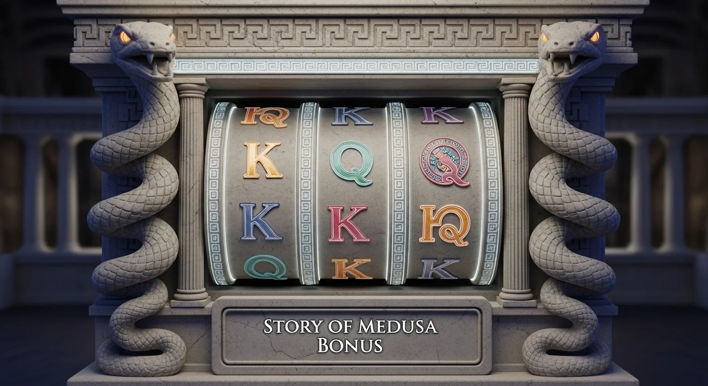 Vibrant fantasy themed slot game symbols